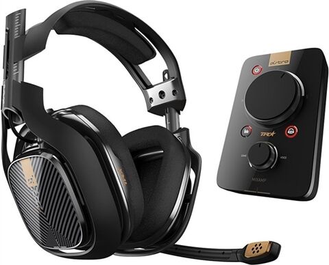 Refurbished: Astro A40 TR Headset + MixAmp Pro, Black (PS4/PS3/PC)