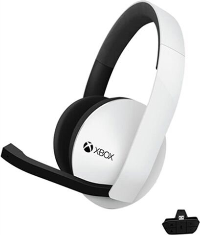 Refurbished: Xbox One Official White Stereo Headset (Includes Adapter)