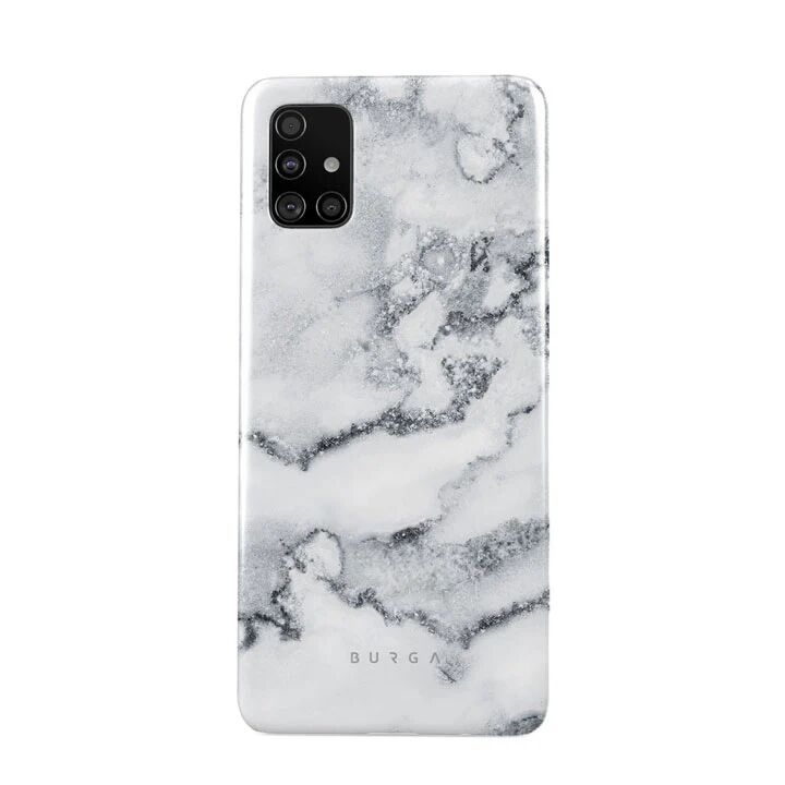 BURGA White Winter - Classy Marble Samsung Galaxy A51 4G Case