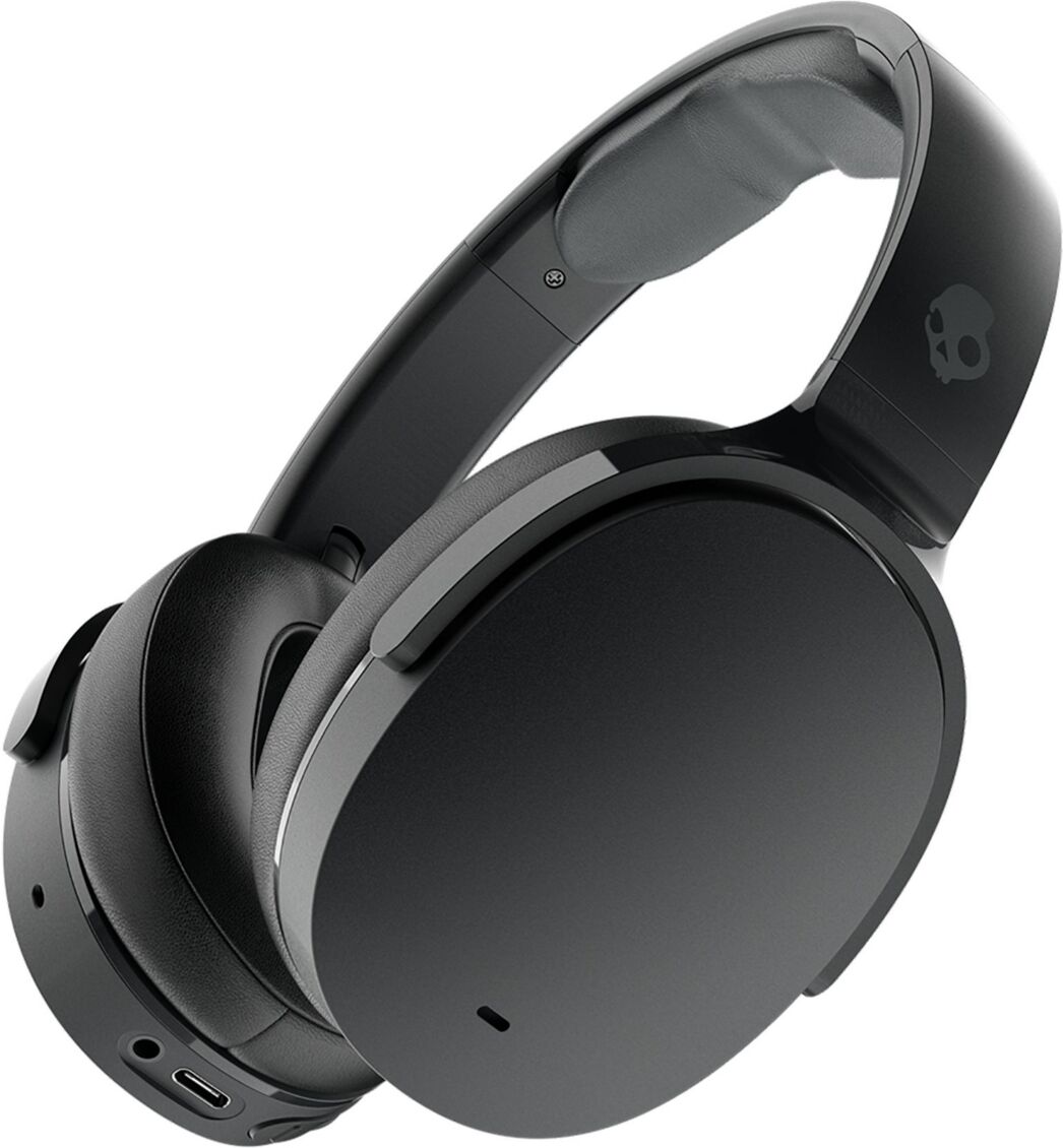 SkullCandy Noise-Cancellation Wireless Overear Headphones - Black