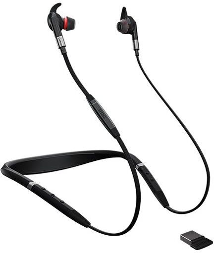 Jabra Evolve 75e MS Wireless Earbuds with Link 370 USB Adapter