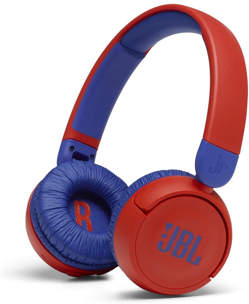 JBL JR310BT Wireless Closed-Back On-Ear Kids Headphones, Red