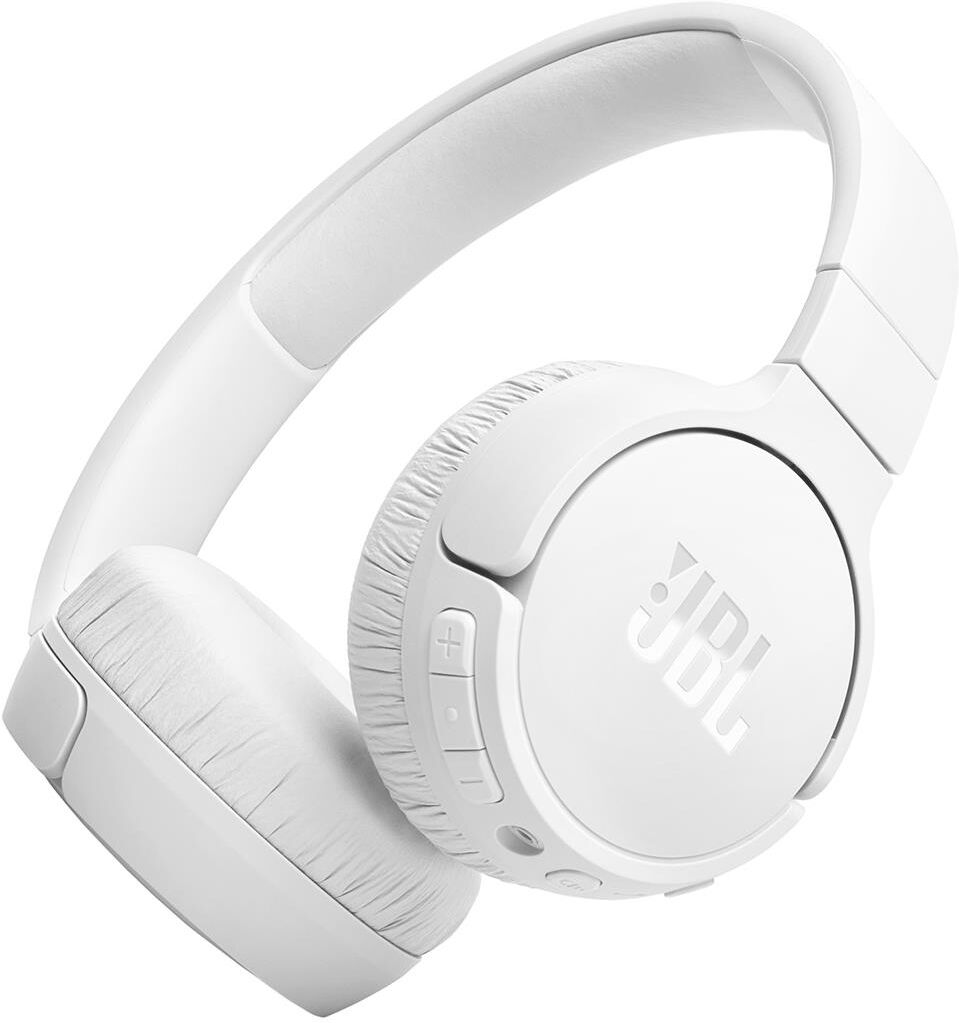 JBL Tune 670NC Wireless Adaptive Noise Cancelling On-Ear Headphones White