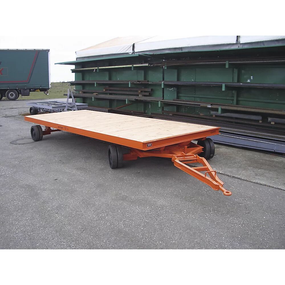 Zwaarlastaanhanger, 12 ton, draaischamel-besturing