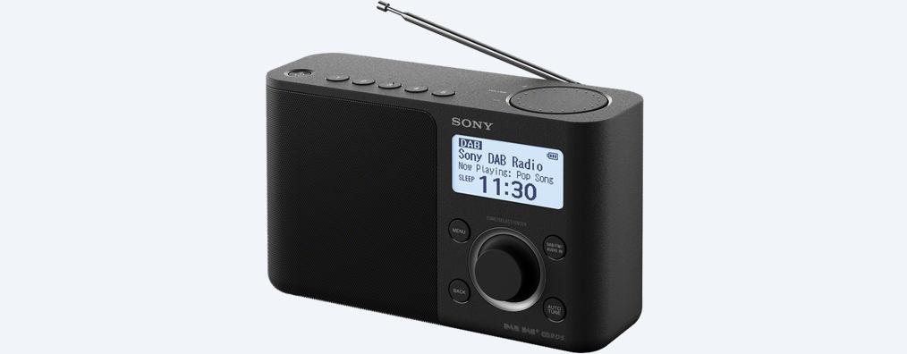 Sony XDR-S61D Personale Nero