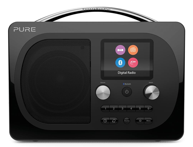 Pure Evoke H4 Prestige Edition radio Portatile Digitale Nero