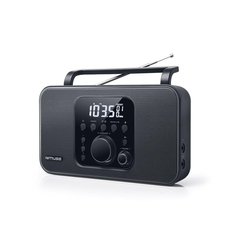 Muse M-091 R radio Portatile Digitale Nero