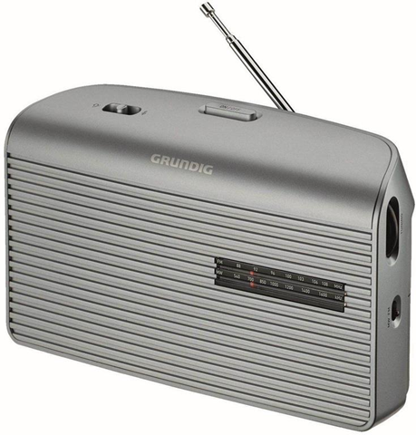 Grundig Radio  Music 60 Personale Analogico Argento