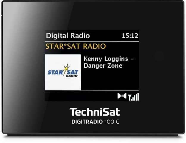 TechniSat Digitradio 100 C radio Orologio Digitale Nero