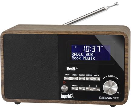 Telestar DABMAN 100 Portatile Digitale Nero radio