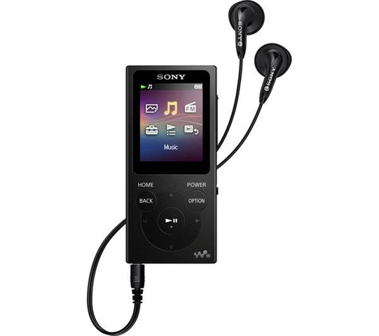 Sony Lettore Mp3  Nw-E394 Radio /Mp4 8Gb Display 1.77" Touch Screen Ne