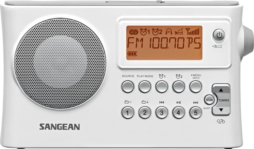 Sangean PR-D14 Portatile Digitale Bianco radio