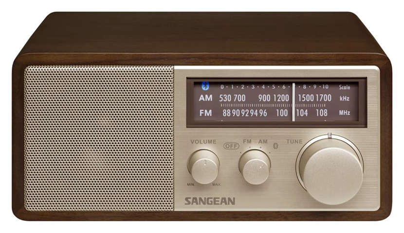 Sangean WR-11BT - Radio Bluetooth FM/AM marrone