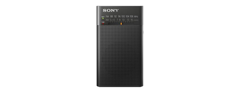 Sony Radio  Am Fm A Batterie Nero