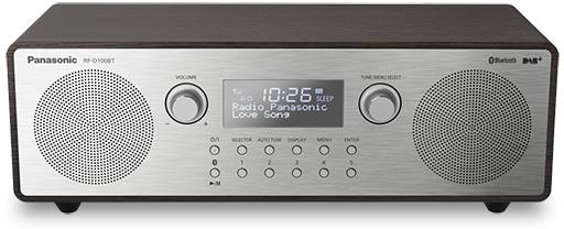 Panasonic RF-D100BT radio Portatile Digitale Nero, Grigio