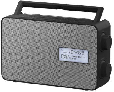 Panasonic RF-D30BTEG Portatile Digitale Nero, Grigio