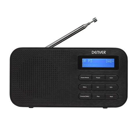 Denver DAB-42 radio Portatile Digitale Nero