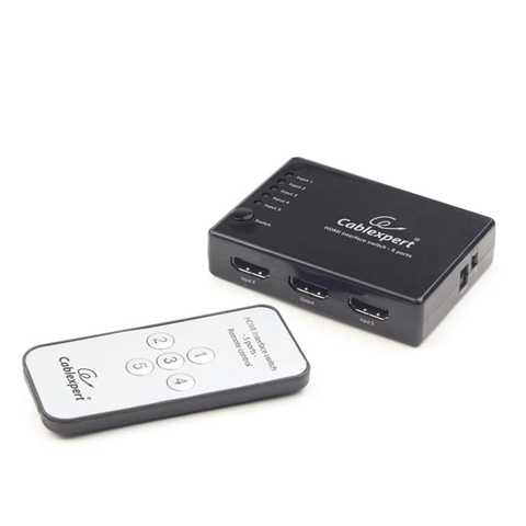 Gembird DSW-HDMI-53 HDMI commutatore video