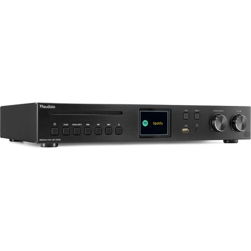 Audizio Brescia Internet Receiver Mit Verstärker, Dab+ Und Cd-Player Schwarz