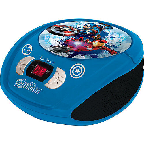 LEXIBOOK Avengers CD-Player blau