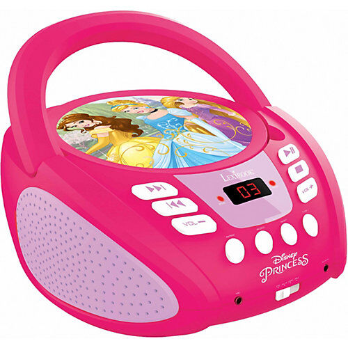 LEXIBOOK Disney Princess CD-Player pink/rosa