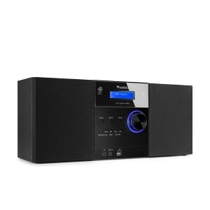 Stereoanlæg / Mini Hi-Fi anlæg med CD-afspiller, DAB+/FM Radio, Bluetooth og USB