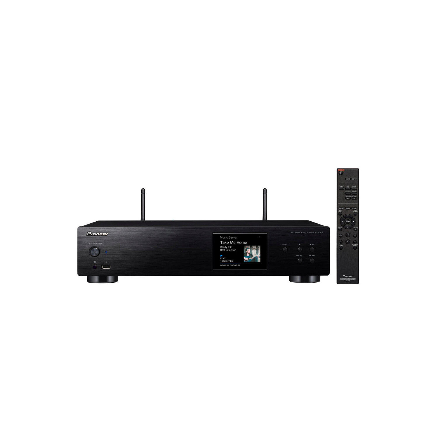 Pioneer N-30ae Netværksstreamer Black