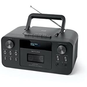 MUSE M182 DB Enregistreur radio CD portable avec Bluetooth - Publicité