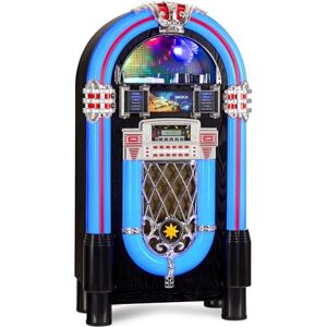 Lecteur CD enfants X4 Tech Bobby Joey CD, SD, USB avec microphone bleu