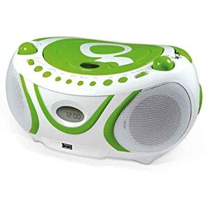 Metronic Gulli 477108 Lecteur CD-MP3 avec Port USB Vert - Publicité