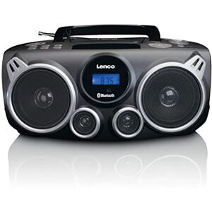 Lecteur Radio Cd-usb(mp3)-bluetooth Avec Télécommande, 2*2w Noir à