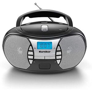 Karcher Radio-Lecteur CD RR 5025 FM AUX, CD Noir - Publicité