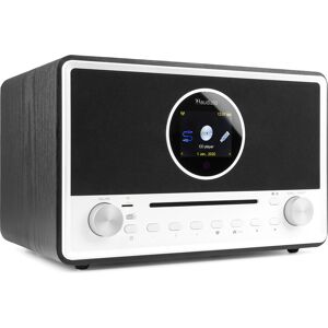 Audizio Lucca Radio Internet avec DAB+ et lecteur CD Noir - Lecteur simple CD/DVD et MP3