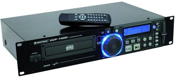 2 Omnitronic XCP-1400 CD-spiller