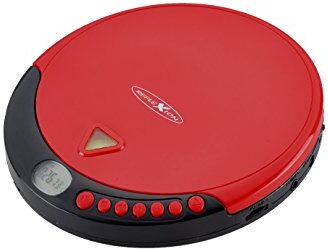 PCD-510MF RD Reflexion PCD510MF Personal CD player Red Reflexion PCD510MF, UKW, Personal CD player, Red, LCD, 145 mm, 20 mm