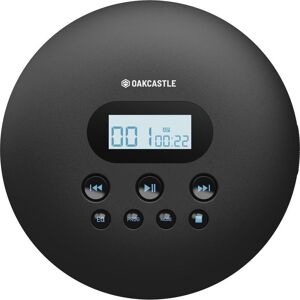 OAKCASTLE CD100 Bluetooth Personal CD Player - Black