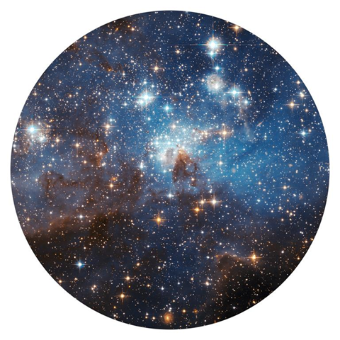 Age Print Panno Feltro Per Giradischi Galaxy Slipmat