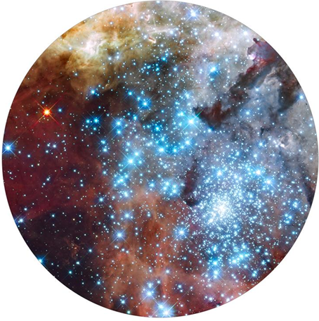 Age Print Panno Feltro Per Giradischi Galaxy Slipmat