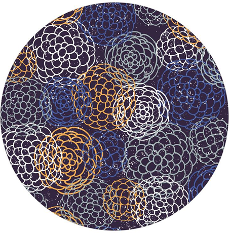 Age Print Panno Feltro Per Giradischi Pattern Abstract Slipmat