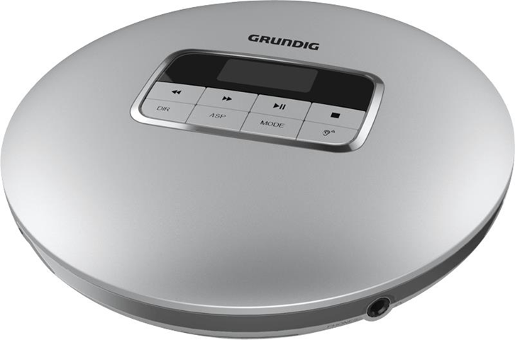 Grundig GCDP 8000 Portable CD player Nero, Argento