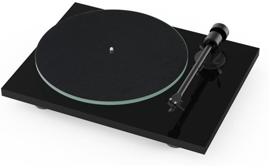 Pro-Ject T1 Giradischi con trasmissione a cinghia Nero