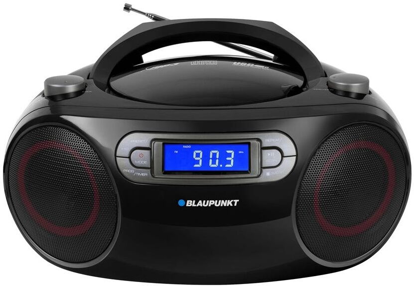 Blaupunkt Rádio Cd/mp3 Fm Pll 4w C/ Usb (preto) - Blaupunkt