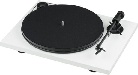 Pro-Ject Gira-Discos Primary E Branco (Manual - Correia - Velocidades: 33 1/3 - 45)