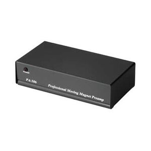 Hama Stereo Phono Preamplifier PA 506, with AC/DC Adapter 230V/50Hz Schwarz