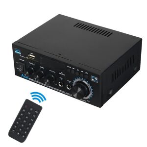AUTSOME HiFi stereoforstærker 90W+90W Maks. 600W Udgangseffekt 2.0-kanals bluetooth 5.0 Mini Audio Power Amplifier Receiver