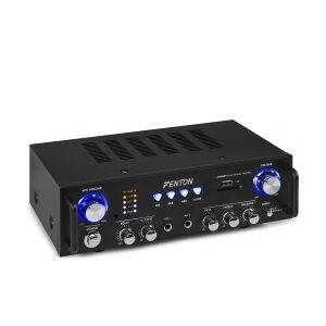 Hi-Fi Stereo Forstærker AV100BT / Bluetooth / Karaoke / USB MP3 / 100W TILBUD NU