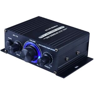 400W Mini HiFi Digital Stereo Lydforstærker Hjemmemikrofon Radiobrug - Perfet