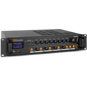 Power Dynamics PDV120MP3 PA Mixer Amplifier 120W/100V 4 zones - Amplificateurs de puissance multicanaux