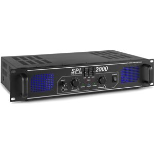 Skytec SPL 2000 Amplificateur 2x 1000W EQ - Amplificateurs de puissance bicanaux