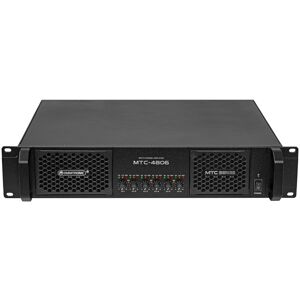 OMNITRONIC MTC-4806 Amplificateur à 6 canaux - Amplificateurs de puissance multicanaux - Publicité